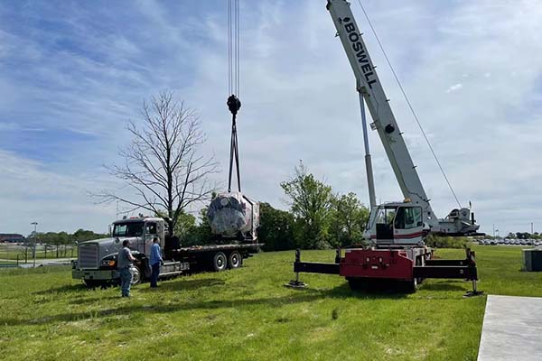 Steam Boiler for Alcohol Recovery in Kentucky, USA